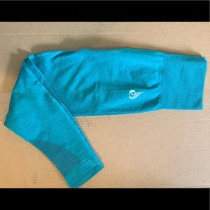 Ryderwear Seamless Tights - Emerald Marl -small